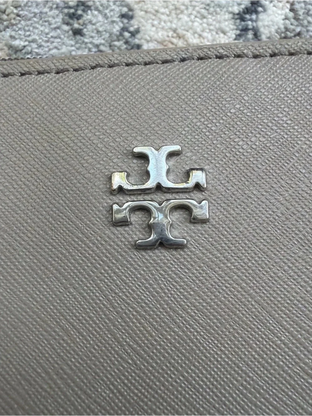 Tory Burch York tote French grey